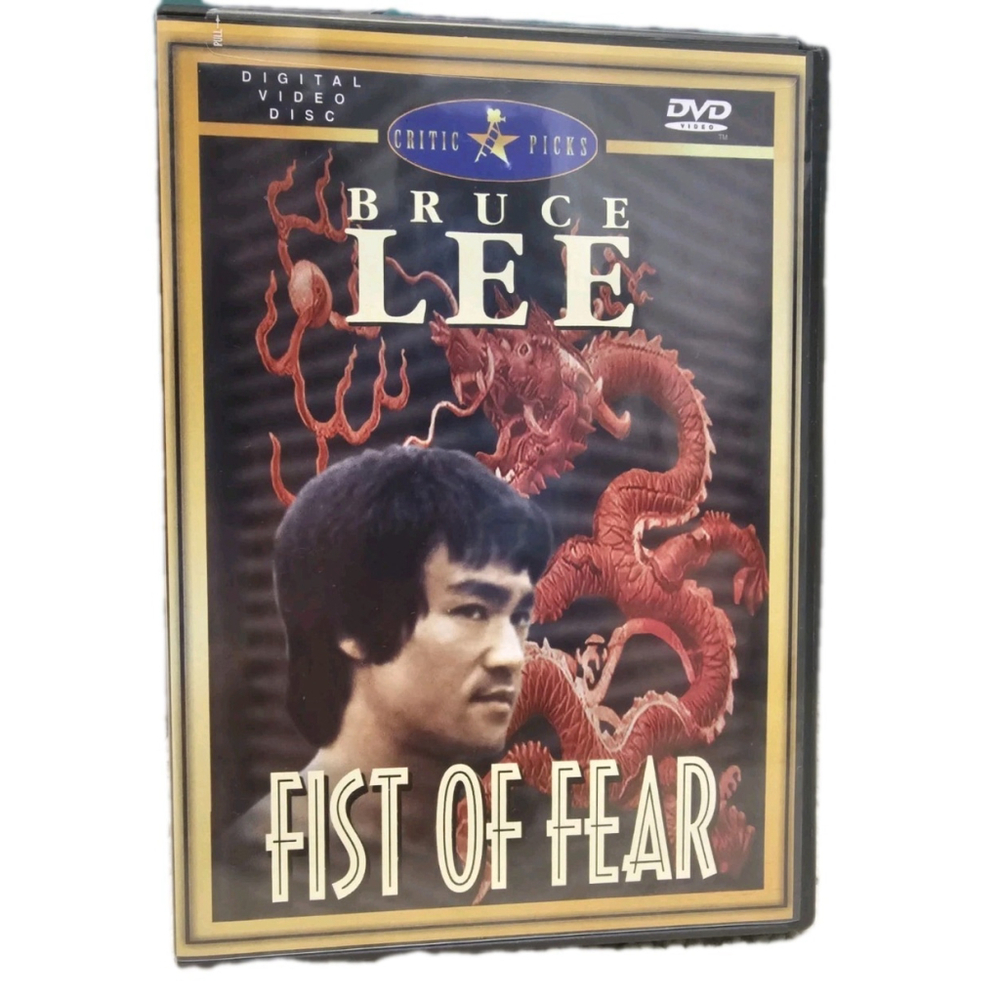 Bruce Lee Fist Of Fear VHS VCR‎ Tape 1989. Sealed